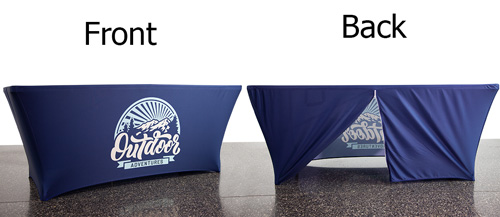 4-Sided (with Zipper) Front and Back Comparison