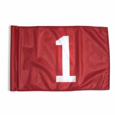 Numbered Golf Flag | Tex Visions