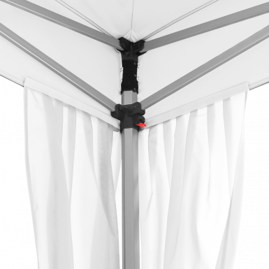 Decorative Curtains For Ez Up Advertising Tent