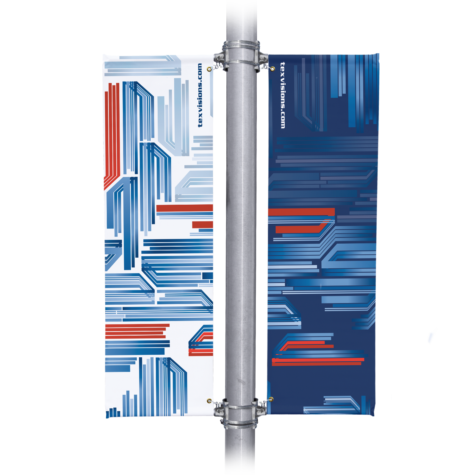 Street Light Pole Banners w/ HeavyDuty Mounting Brackets