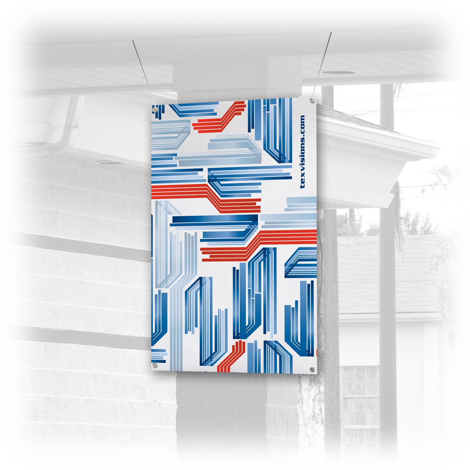 Portrait Outdoor Vinyl Banners Custom Vinyl Banner Printing